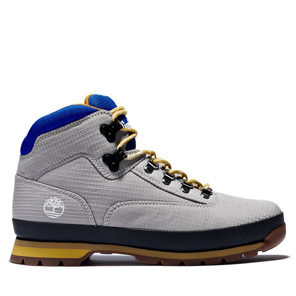 Bocanci De Drumeție Timberland Barbati Gri - Euro Hiker Knit Mid - Romania - BCTSDL147